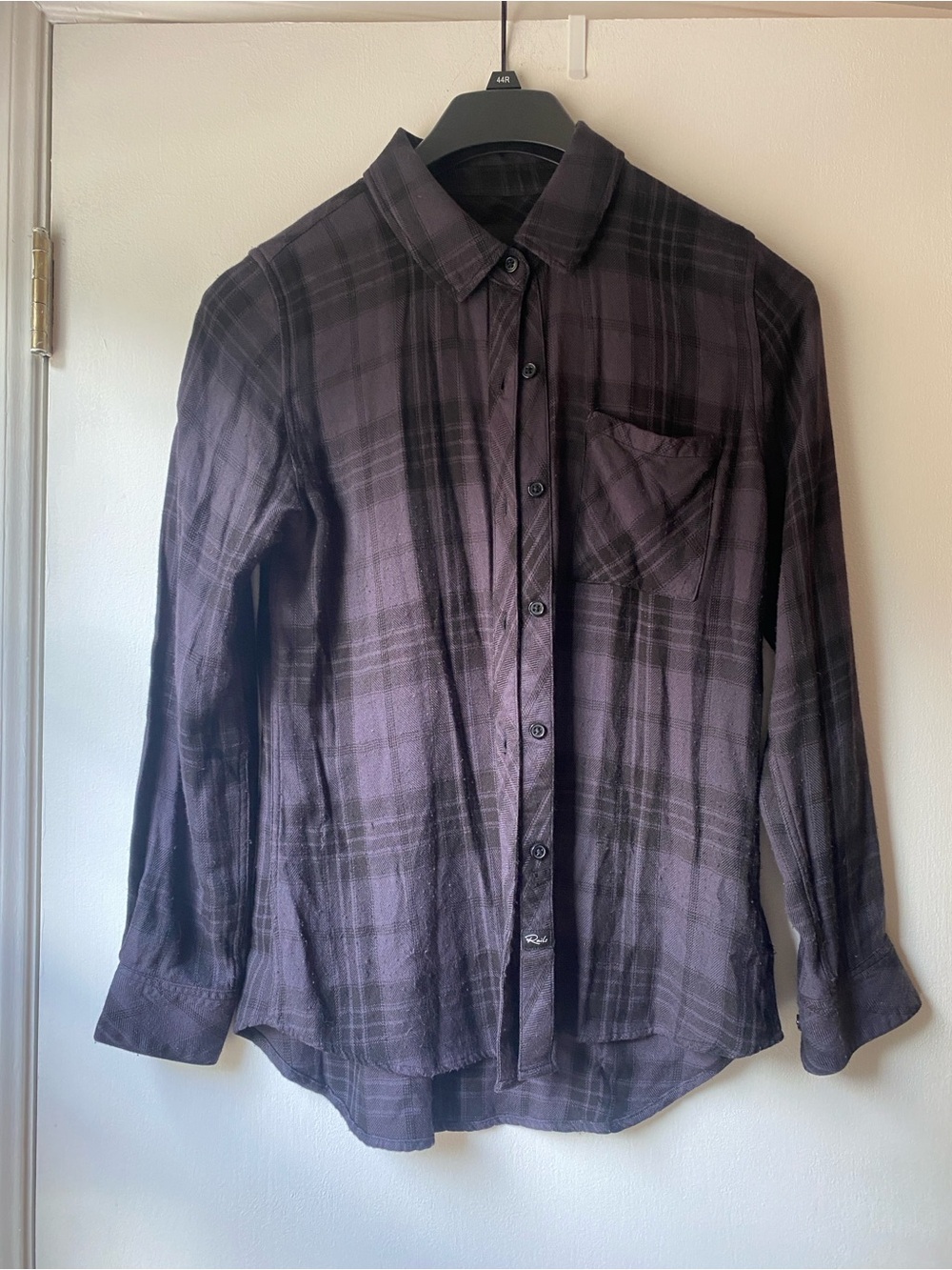 Rails Purple Plaid Button-Down Shirt